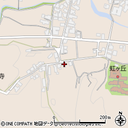 京都府与謝郡与謝野町岩屋688周辺の地図