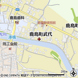 島根県松江市鹿島町武代32周辺の地図