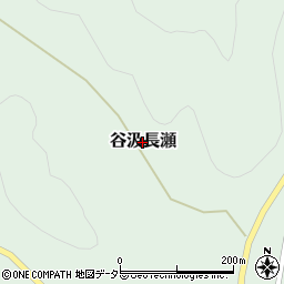 岐阜県揖斐川町（揖斐郡）谷汲長瀬周辺の地図
