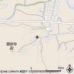 京都府与謝郡与謝野町岩屋734周辺の地図
