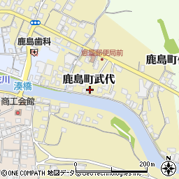 島根県松江市鹿島町武代31周辺の地図