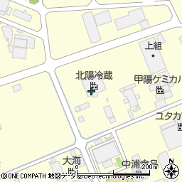 北陽冷蔵株式会社　境港竹内冷凍工場周辺の地図