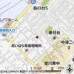 神奈川県愛甲郡愛川町中津1473周辺の地図