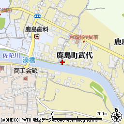 島根県松江市鹿島町武代34周辺の地図