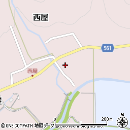 京都府舞鶴市西屋183-1周辺の地図