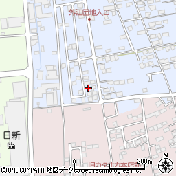 鳥取県境港市外江町3854周辺の地図