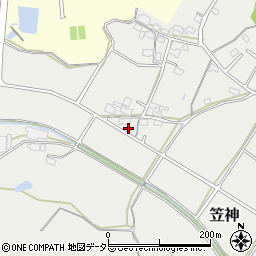 岐阜県美濃市笠神888周辺の地図