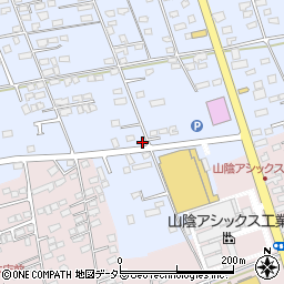 鳥取県境港市外江町3109-1周辺の地図