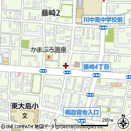 スクールＩＥ川崎区中央校周辺の地図
