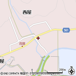 京都府舞鶴市西屋188周辺の地図