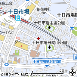 横浜テレビ周辺の地図