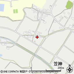 岐阜県美濃市笠神882周辺の地図