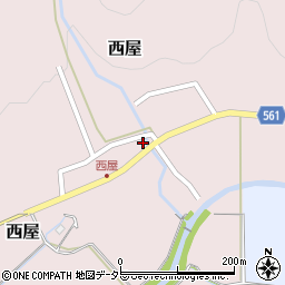 京都府舞鶴市西屋217周辺の地図