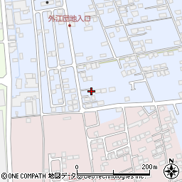 鳥取県境港市外江町3159-1周辺の地図