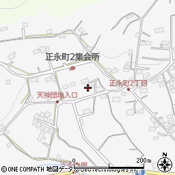 長野県飯田市正永町周辺の地図