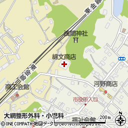 綿文商店周辺の地図