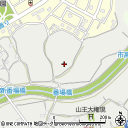 千葉県市原市番場周辺の地図