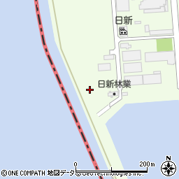 鳥取県境港市西工業団地131周辺の地図