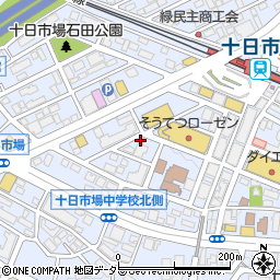 神奈川県横浜市緑区十日市場町810周辺の地図
