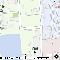 鳥取県境港市西工業団地100周辺の地図