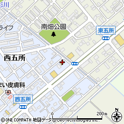 セブンイレブン市原西五所店周辺の地図