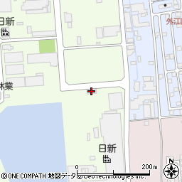 日新林業株式会社新日本工場周辺の地図