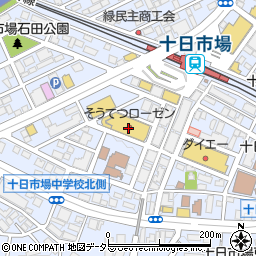 神奈川県横浜市緑区十日市場町807周辺の地図