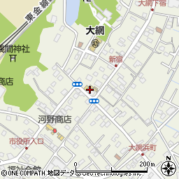 千葉県大網白里市大網690周辺の地図