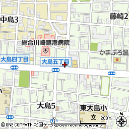 川崎警察署藤崎交番周辺の地図