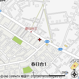 厚木警察署春日台交番周辺の地図