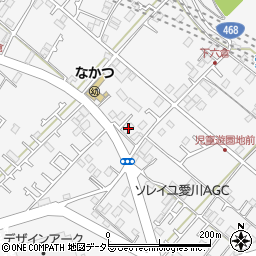 神奈川県愛甲郡愛川町中津2213周辺の地図