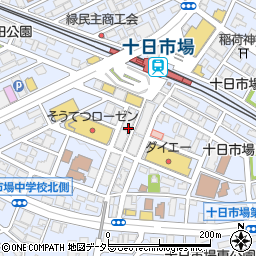 神奈川県横浜市緑区十日市場町804周辺の地図