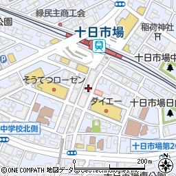 神奈川県横浜市緑区十日市場町801周辺の地図