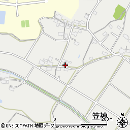 岐阜県美濃市笠神1155-1周辺の地図
