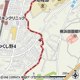 東京都町田市つくし野4丁目22周辺の地図
