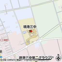 鳥取県境港市外江町1375周辺の地図