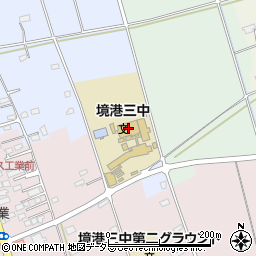 鳥取県境港市外江町1375周辺の地図