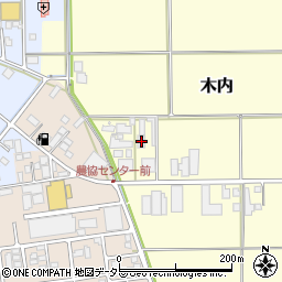 兵庫県豊岡市木内214周辺の地図