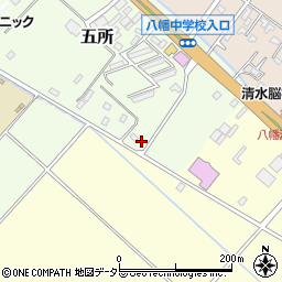 千葉県市原市五所24周辺の地図