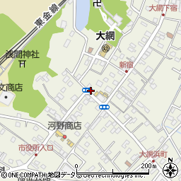 千葉県大網白里市大網384周辺の地図