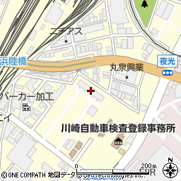 京極運輸商事株式会社　川崎支店浮島車庫周辺の地図