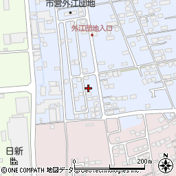 鳥取県境港市外江町3857周辺の地図