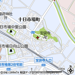 宝袋寺周辺の地図