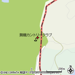 舞鶴カントリークラブ　ザ・ロッヂ周辺の地図