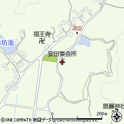 安田集会所周辺の地図