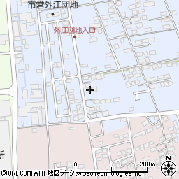 鳥取県境港市外江町3167周辺の地図