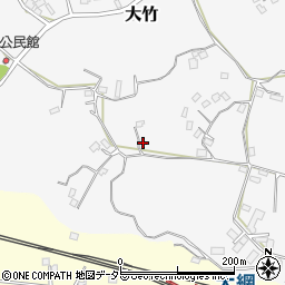 千葉県大網白里市大竹130周辺の地図