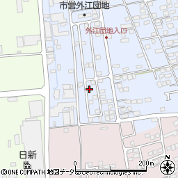 鳥取県境港市外江町3876周辺の地図