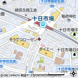 ツルハドラッグ十日市場店周辺の地図