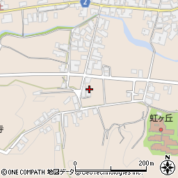 京都府与謝郡与謝野町岩屋654周辺の地図